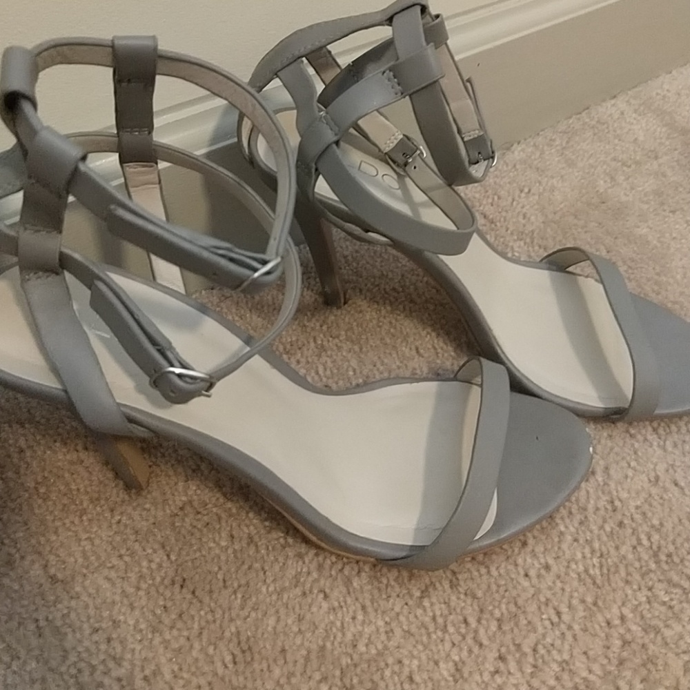 Grey High Heels, Aldo